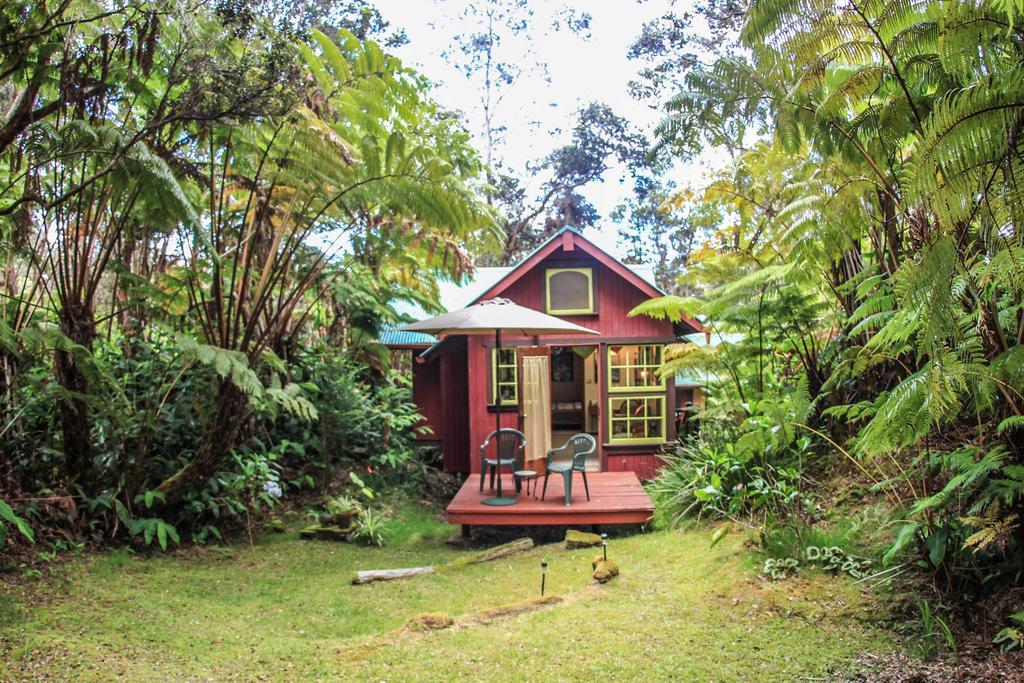 Ferny Hollow: Romantic Rainforest Cottage Volcano Extérieur photo